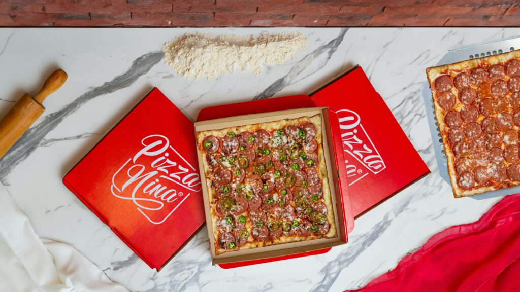 Emballages restauration rapide pizza